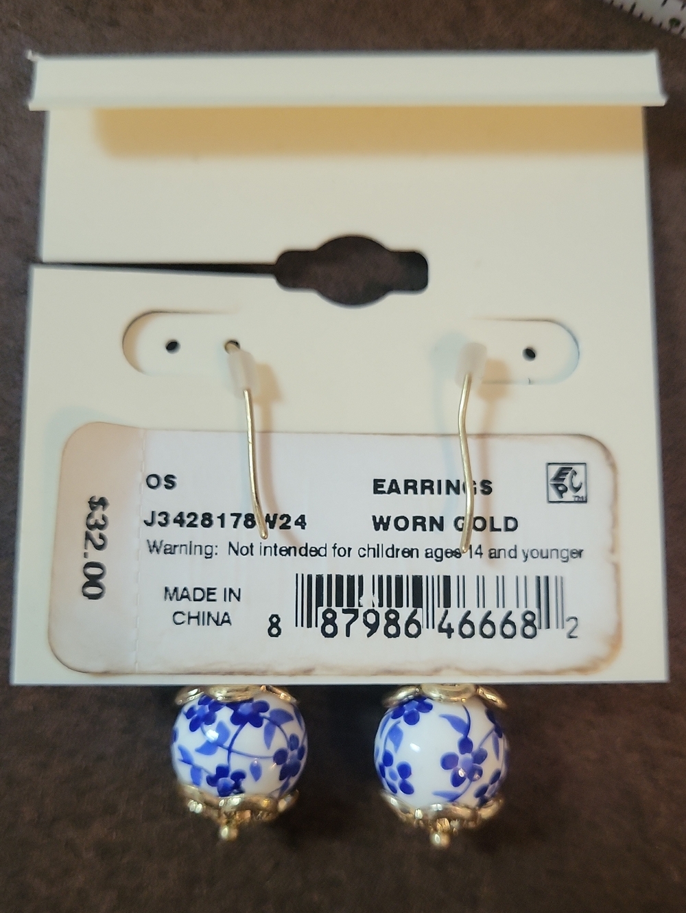 Patricia Nash Bead Drop Earrings - Picture 4 of 5